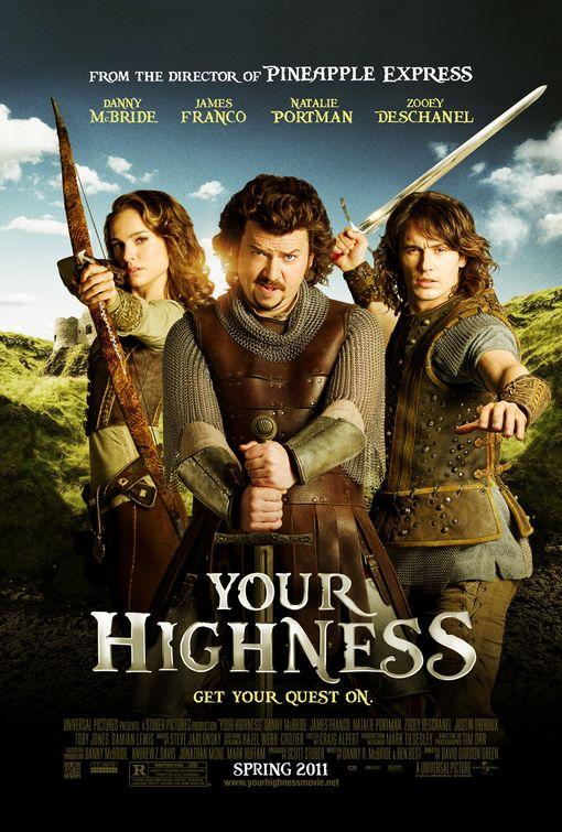 หนังฝรั่งYour Highness ศึกเทพนิยายเจ้าชายพันธุ์เพี้ยน(นาตาลี พอร์ตแมน)