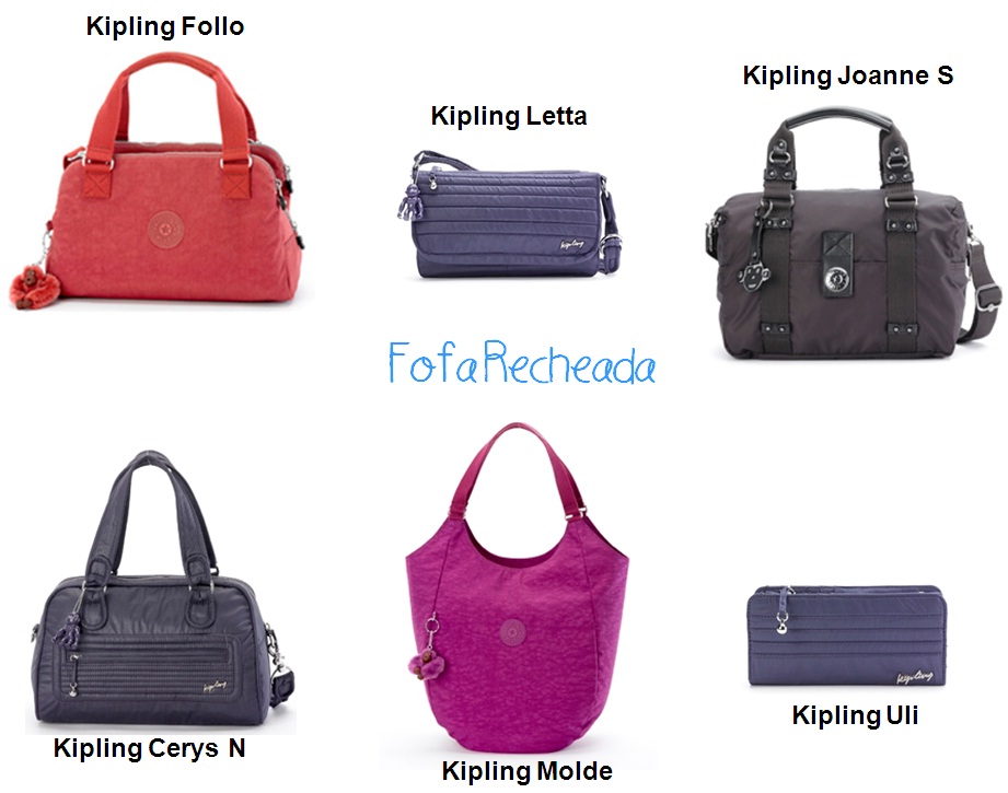 kipling follo bolsa