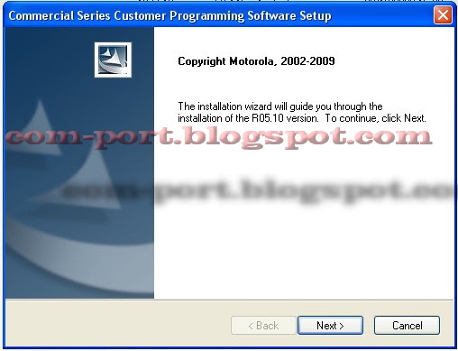 Commercial Series Customer Programming Software Motorola Gp