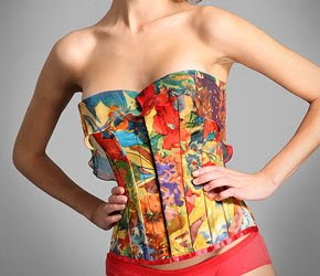 Floral Corset Top