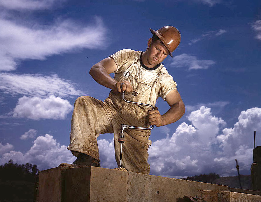 Men Working Construction