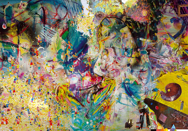 A legszentebb anyag az olajfesték hazájából rohanó figurák kérdése; MI A KÉP?mitől kép?