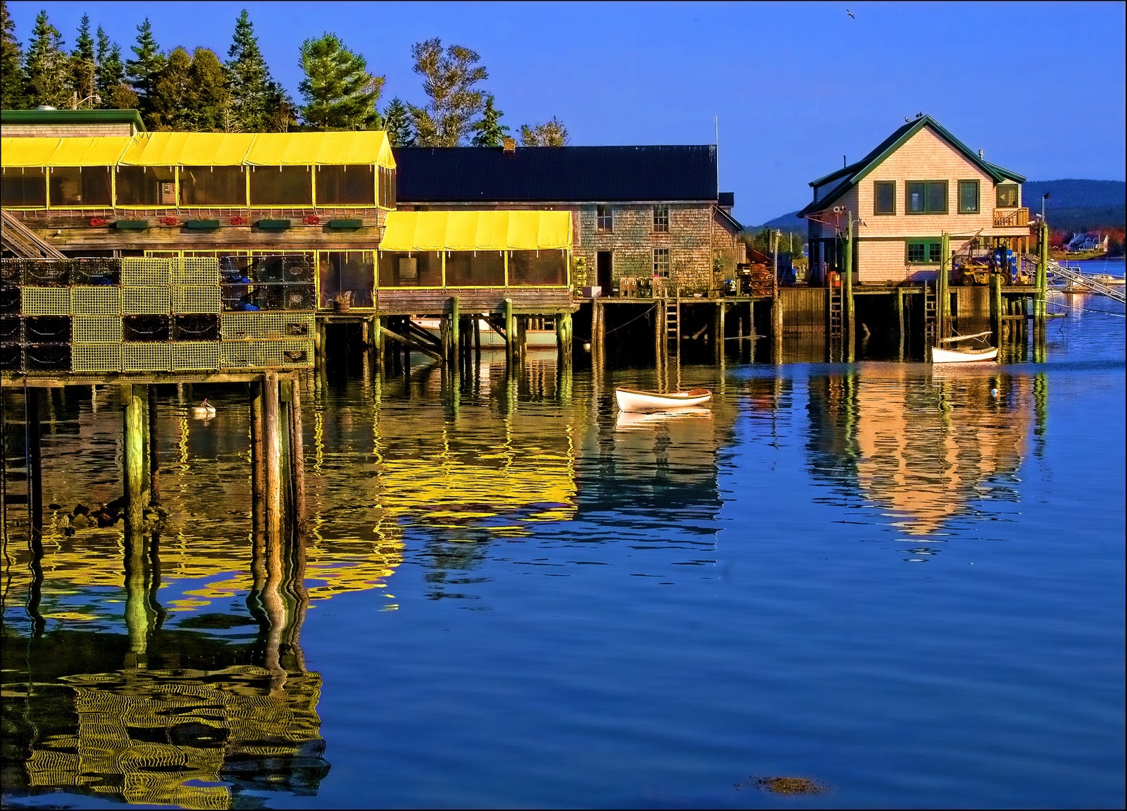 Digital Imagery by Bill Starr The Beautiful Harbors of Maine