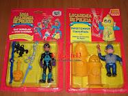 FIGURAS EN BLISTER "LOCADEMIA DE POLICIA" JOCSA ARG.