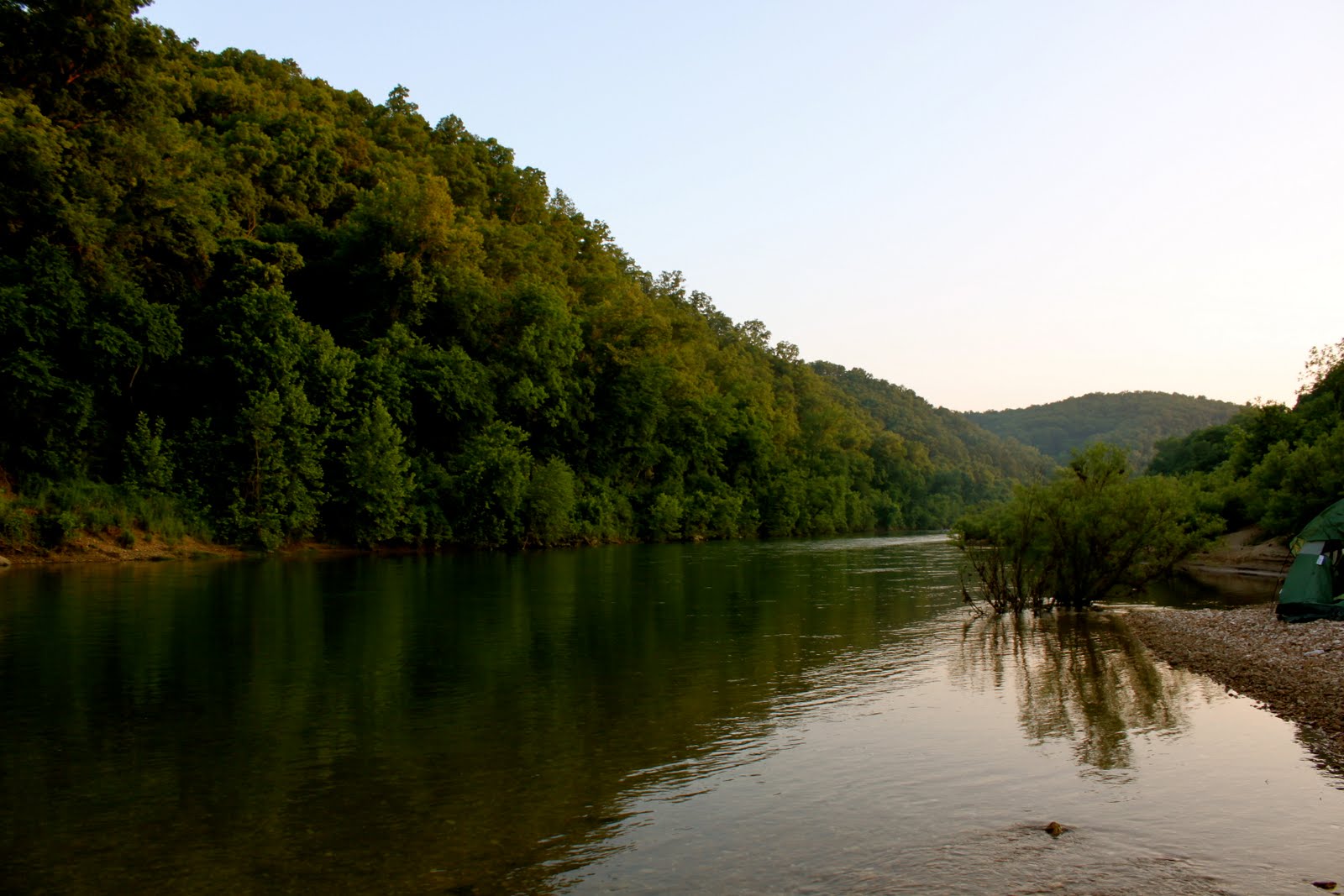 The Lovely Archives Buffalo River near Gilbert, Arkansas. 8250 miles.