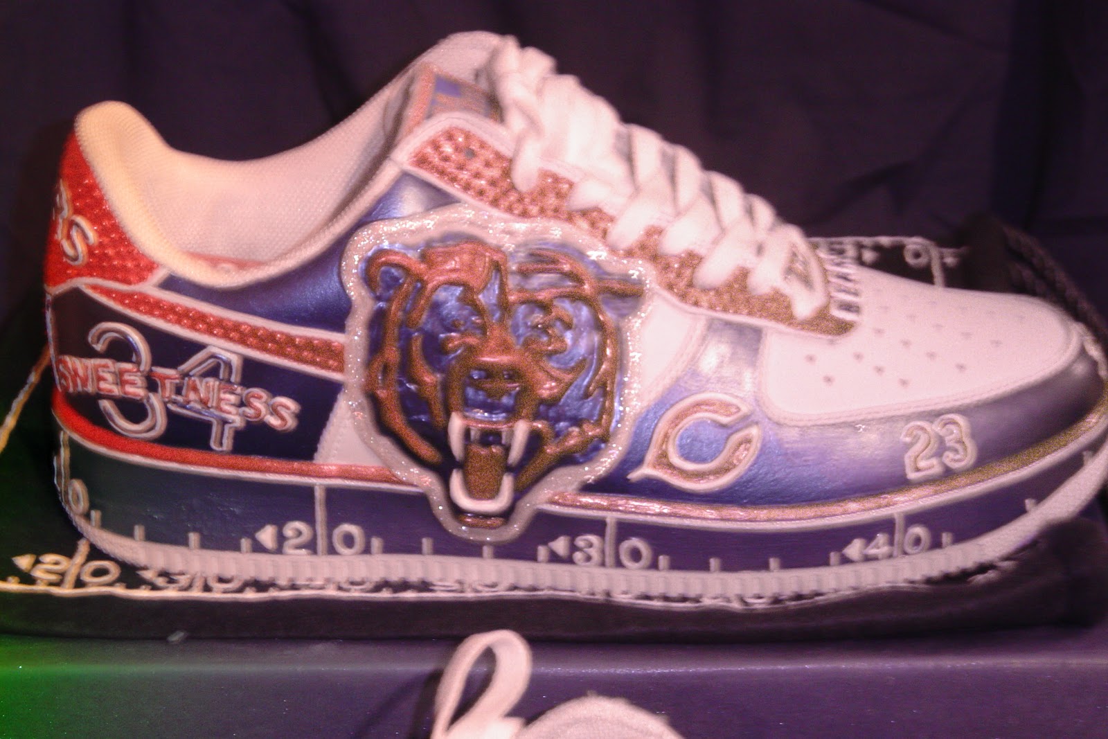TwystedGear Custom Shoes Chicago Bears Shoes