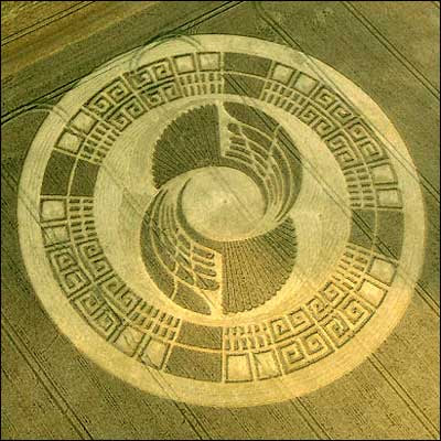 Aliens - Do they... don't they? CropCircle-2012-Mayan-Wheel-Silbury+Hill,+Wiltshire,+2-3+August+2004
