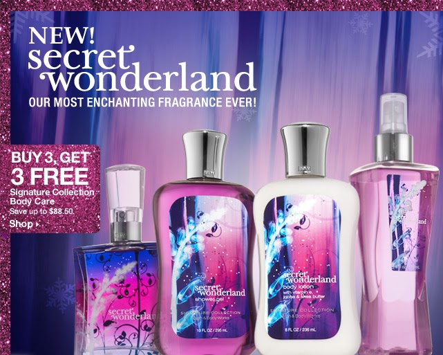 Where The Wind Blows Bath & Body Works Secret Wonderland new fragrance line