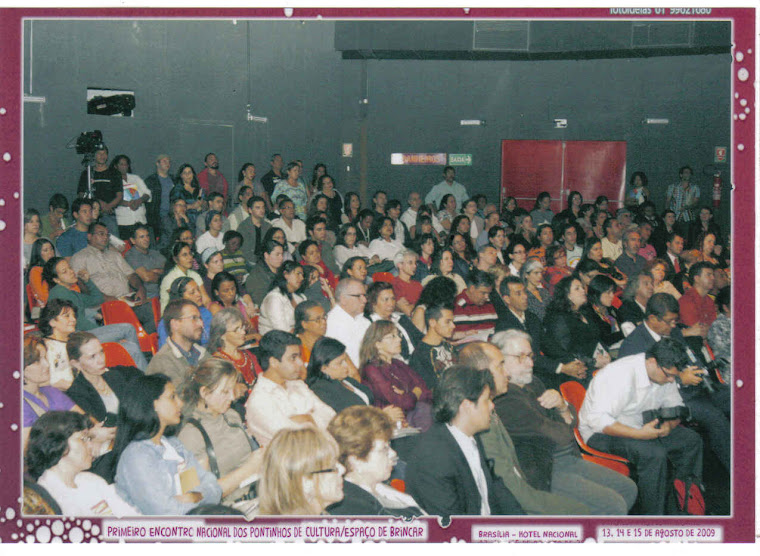 Encontro Nacional de Cultura - Premio Ludicidade Espaço de Brincar !