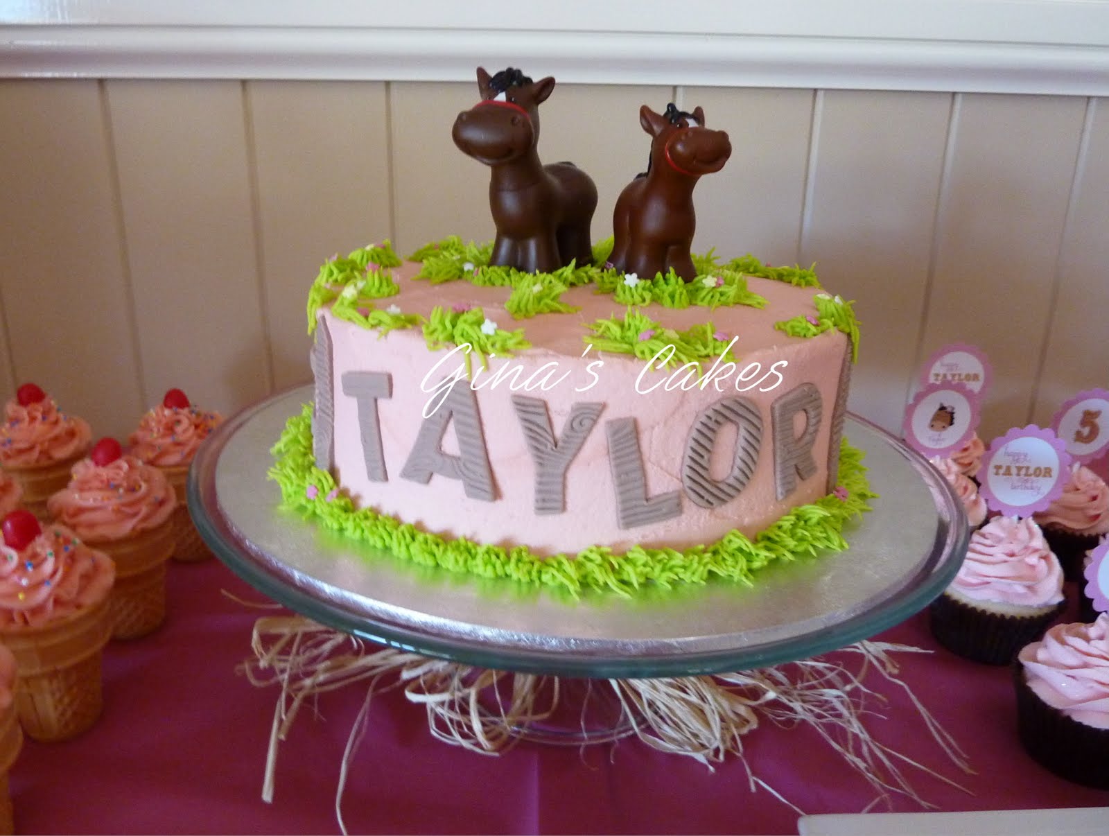 Top That!: Pink Pony Birthday Party! and Pony Cake