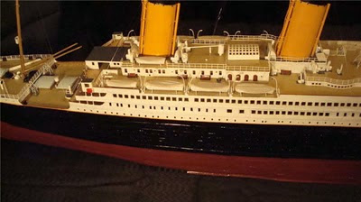 Amazing Titanic Model Made Of Paper 