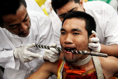 Piercing Festival In Thailand 