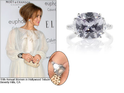 Jennifer Lopez's Diamond Ring