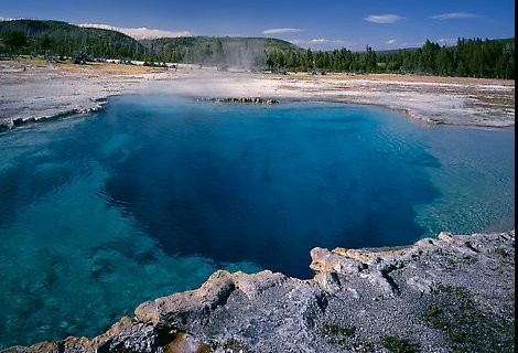 Sapphire Pool - Biscuit Basin