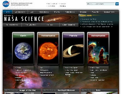 New NASA Science Site