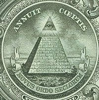 El ojo de la providencia. Signo masónico en billete de un dólar