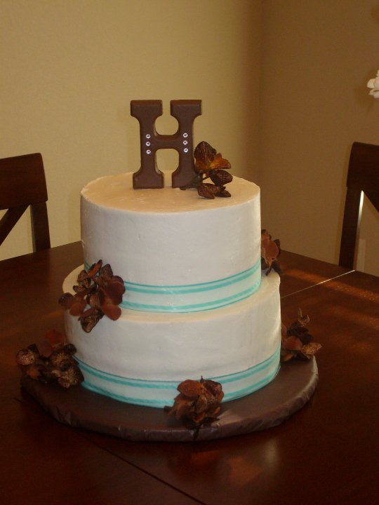 chocolate and teal wedding cakes chocolate and teal wedding cakes