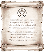 Wiccan Creed