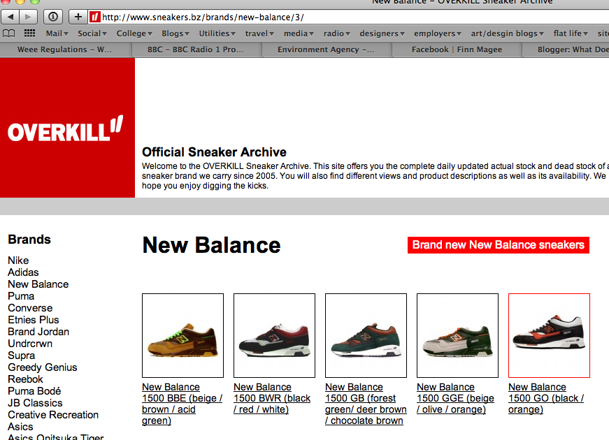 new balance 1500 gge