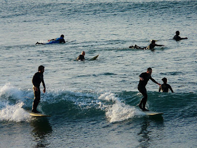 Sesion de surf del 30 Diciembre 2008 Sopelana tablones