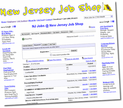 jobs jersey seekers targeted nj job latest its site