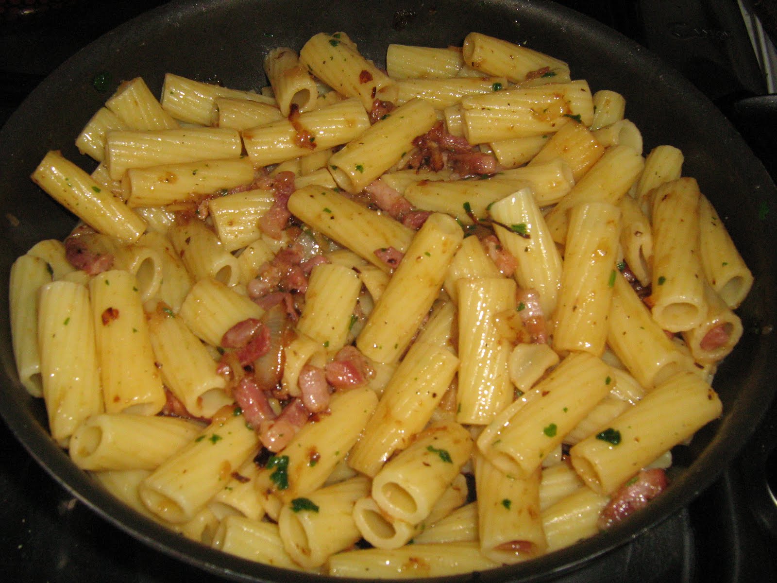 Ricetta, Biscotti, Torta Ricette pasta con pancetta affumicata