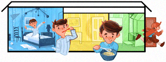 Día del niño en Google Doodle Día del Niño