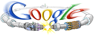 Gran Colisionador de Hadrones por Google