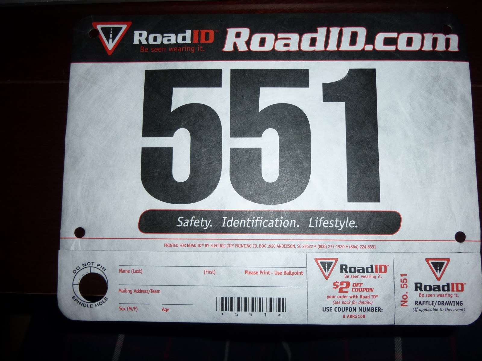 DETROIT RUNNER.... New mail from RoadID