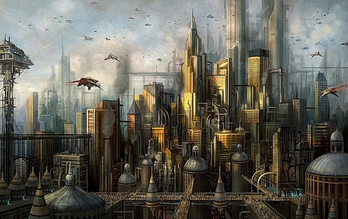 Futuristic Ruins