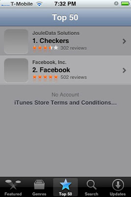 iPhone app store
