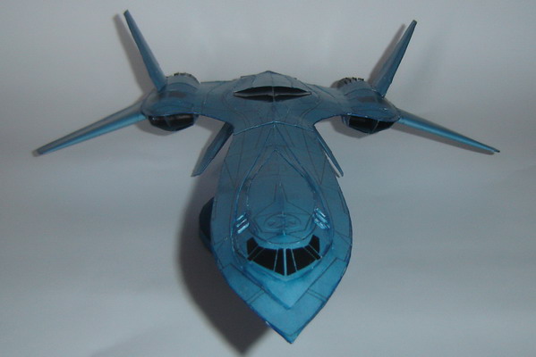 For XMen fans here's a new paper model from paperinside the Blackbird