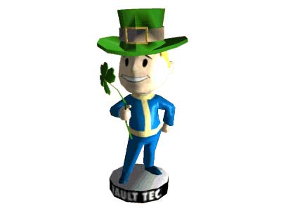 Luck Bobblehead from Fallout 3