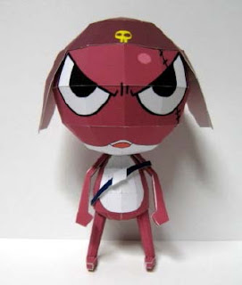 Sgt. Frog Corporal Giroro Papercraft