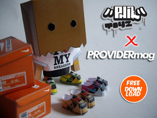 Sneakers Papercraft Toy