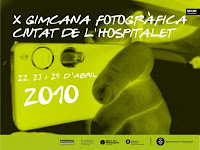 logo de la x gimcana fotografica de l'hospitalet