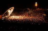 Aspecto del recinto del Fórum en un concierto del Primavera Sound