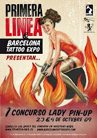 cartel del concurso Lady Pin Up