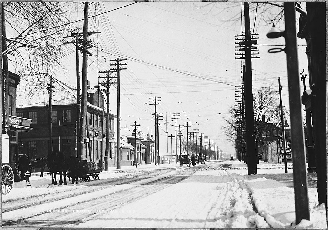 lost toronto King and Dufferin/Then and Now