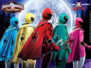 Jogos Power rangers força mística