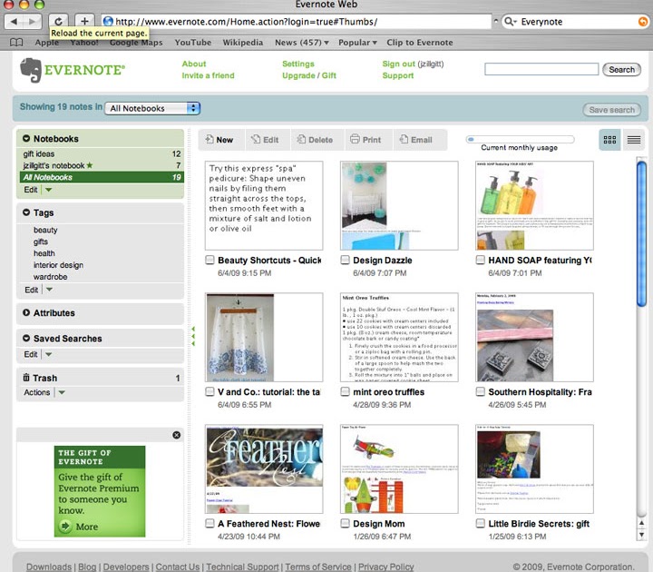 evernote online evernote online