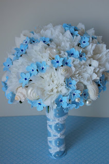 beach theme wedding bouquet