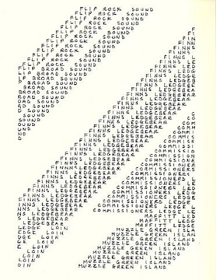 Carl André. From Map of Poetry @Autobiography 1966
