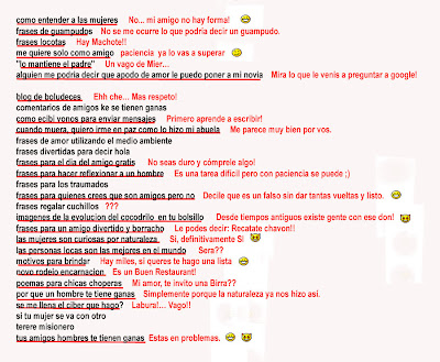 Busquedas locas Busquedas locas