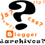 Archivos en blogger