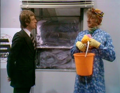 The scene that launched an entire subgenre of Who slash fiction, I'm certain.