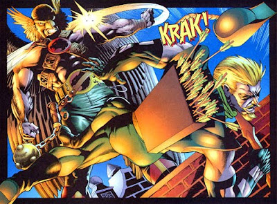 Awesome Moment of the Moment: Hawkman does what we've always wanted to do.