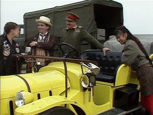 Gallifreyan Classic Car Rally, every Sunday afternoon!