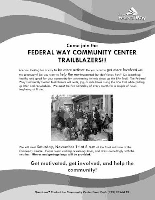 Press Release: Join the Federal Way Trailblazers Press Release: Join the Federal Way Trailblazers
