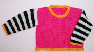 knit baby sweater